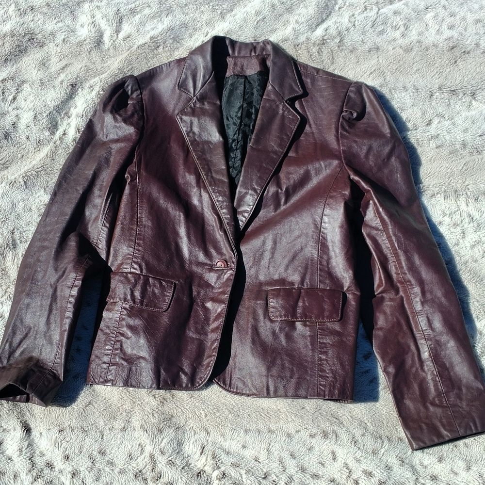 Vintage leather jacket- General leather New York